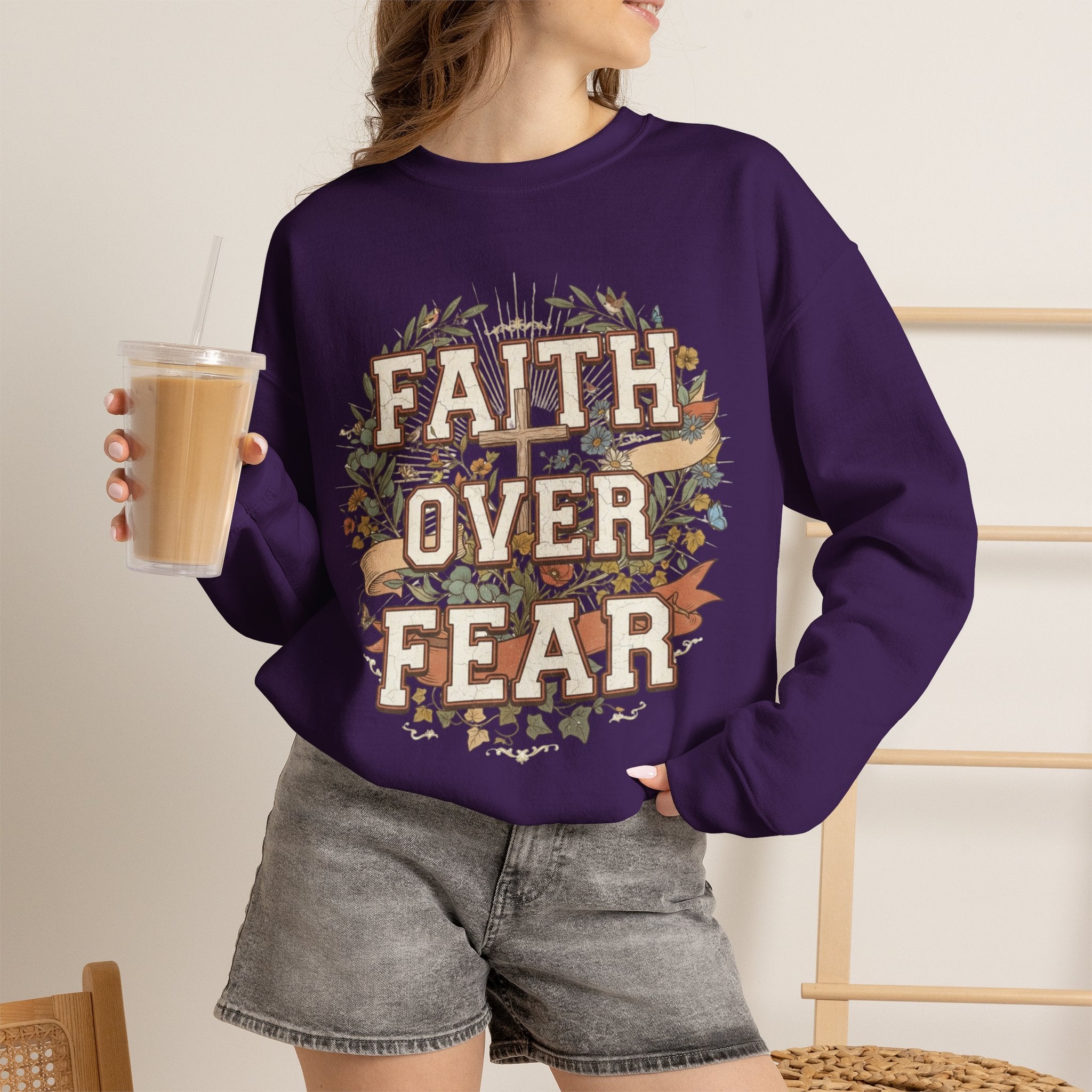 Faith Over Fear Sweatshirt