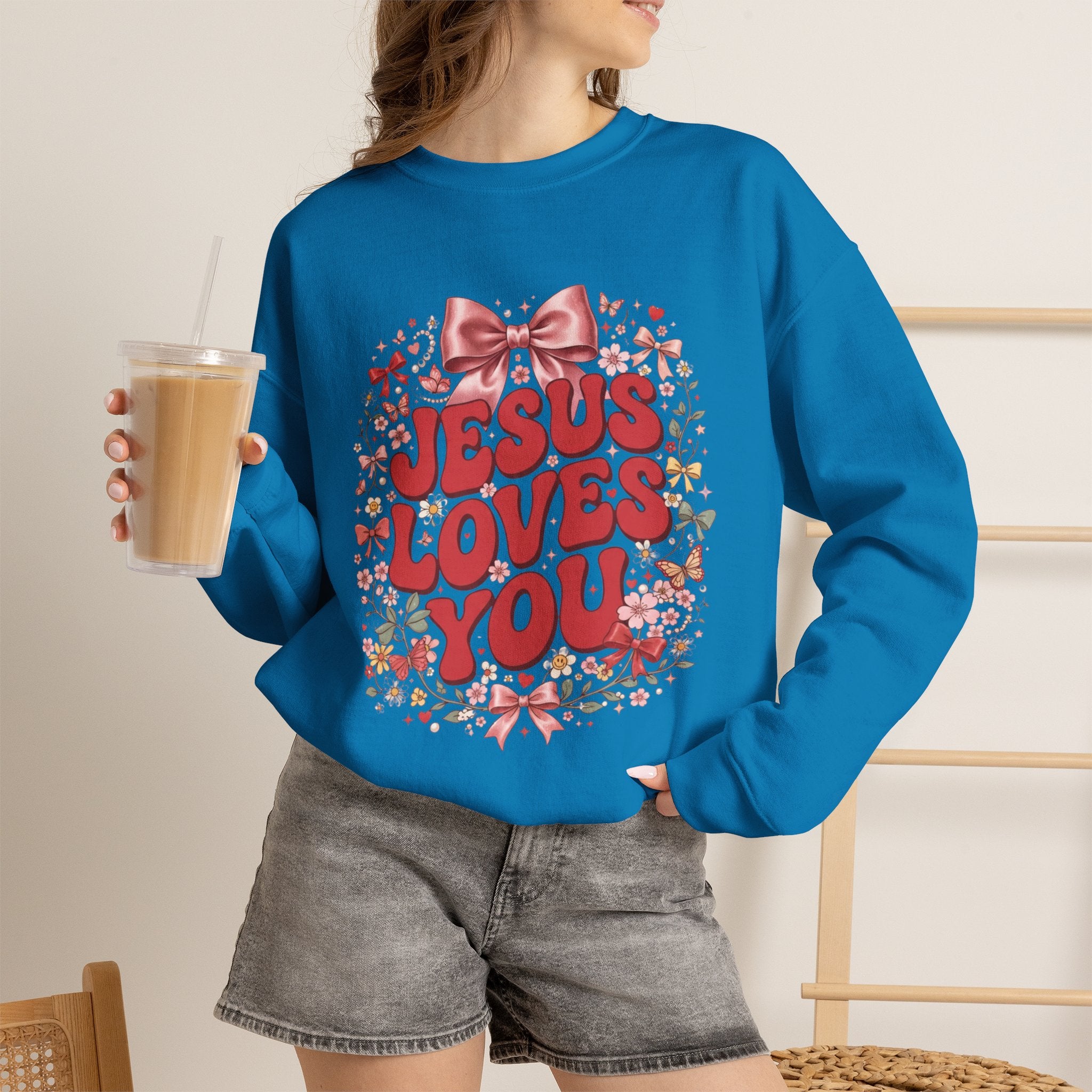 Jesus Loves You Sweatshirt