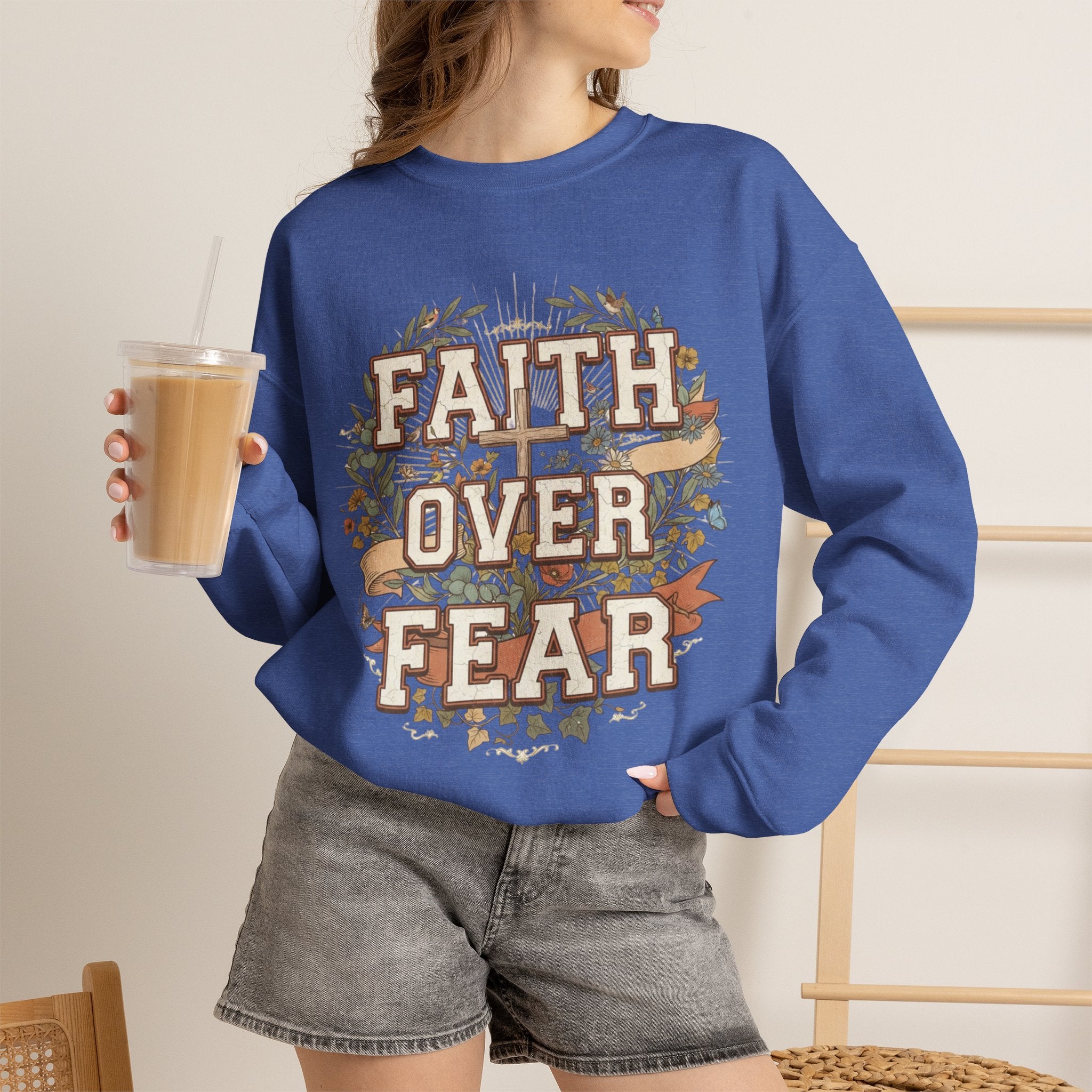 Faith Over Fear Sweatshirt