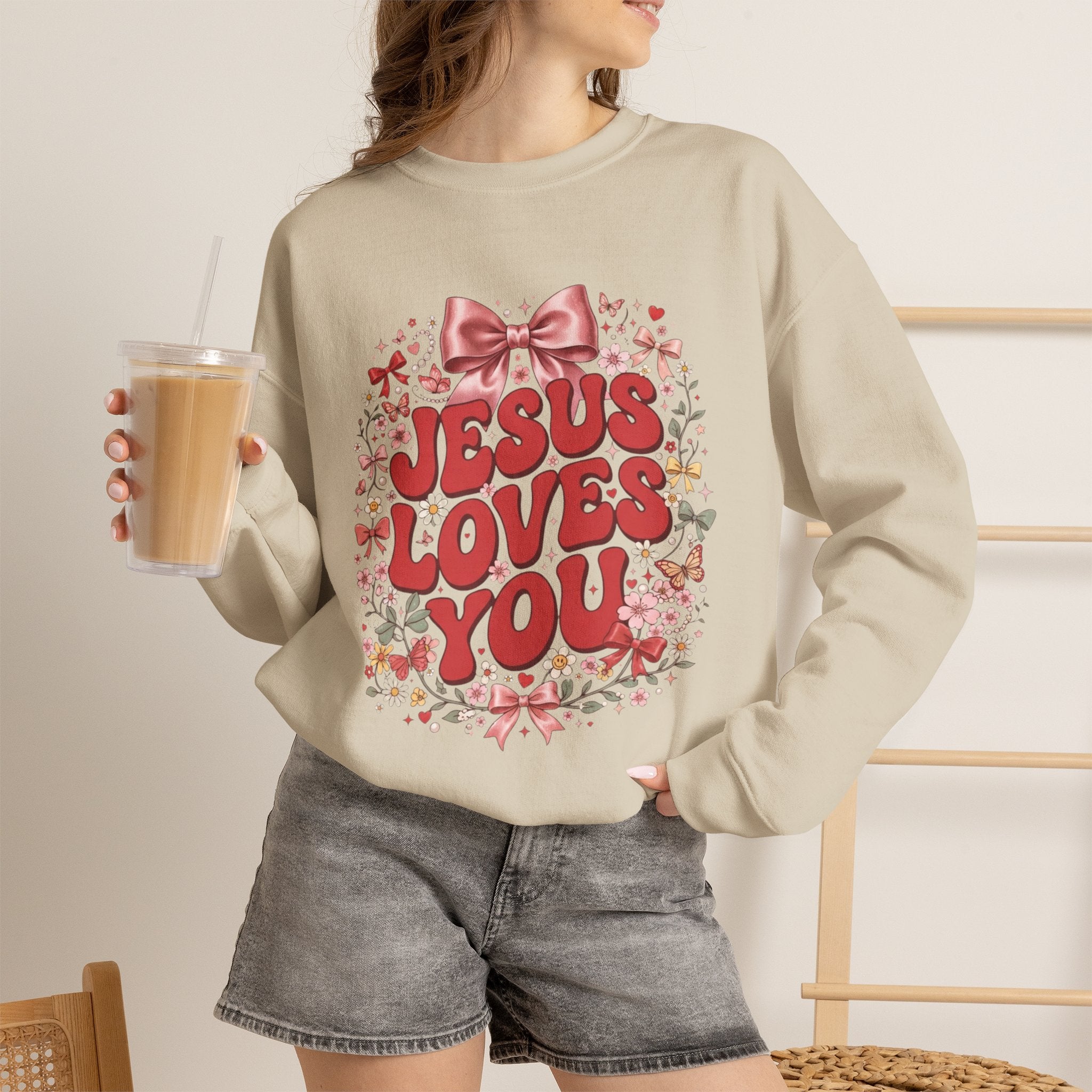 Jesus Loves You Sweatshirt