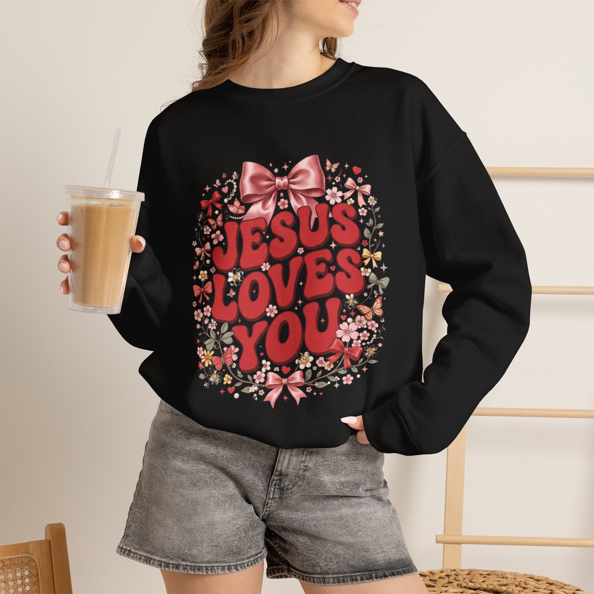 Jesus Loves You Sweatshirt