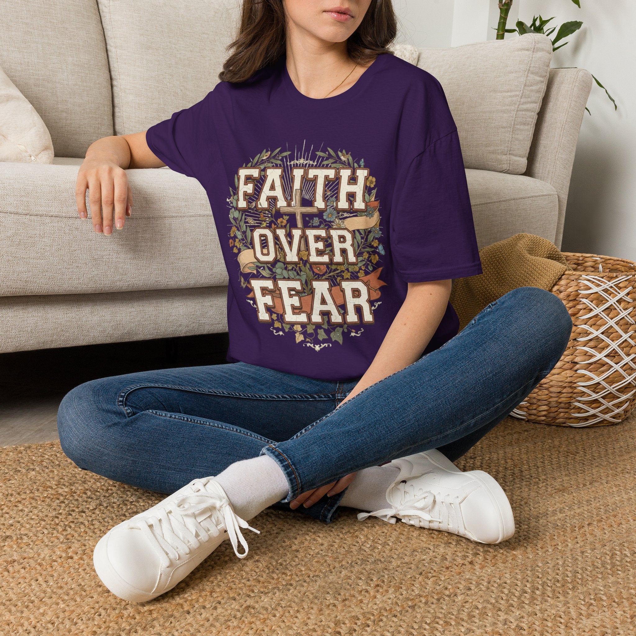 Faith Over Fear T‑Shirt