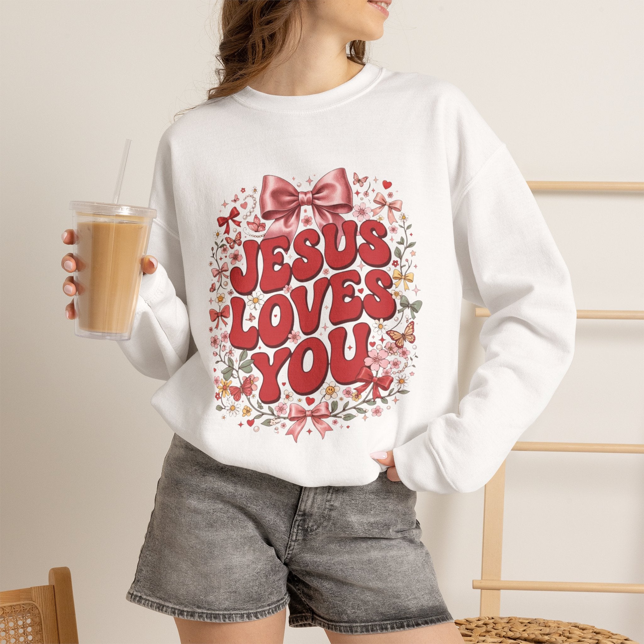 Jesus Loves You Sweatshirt
