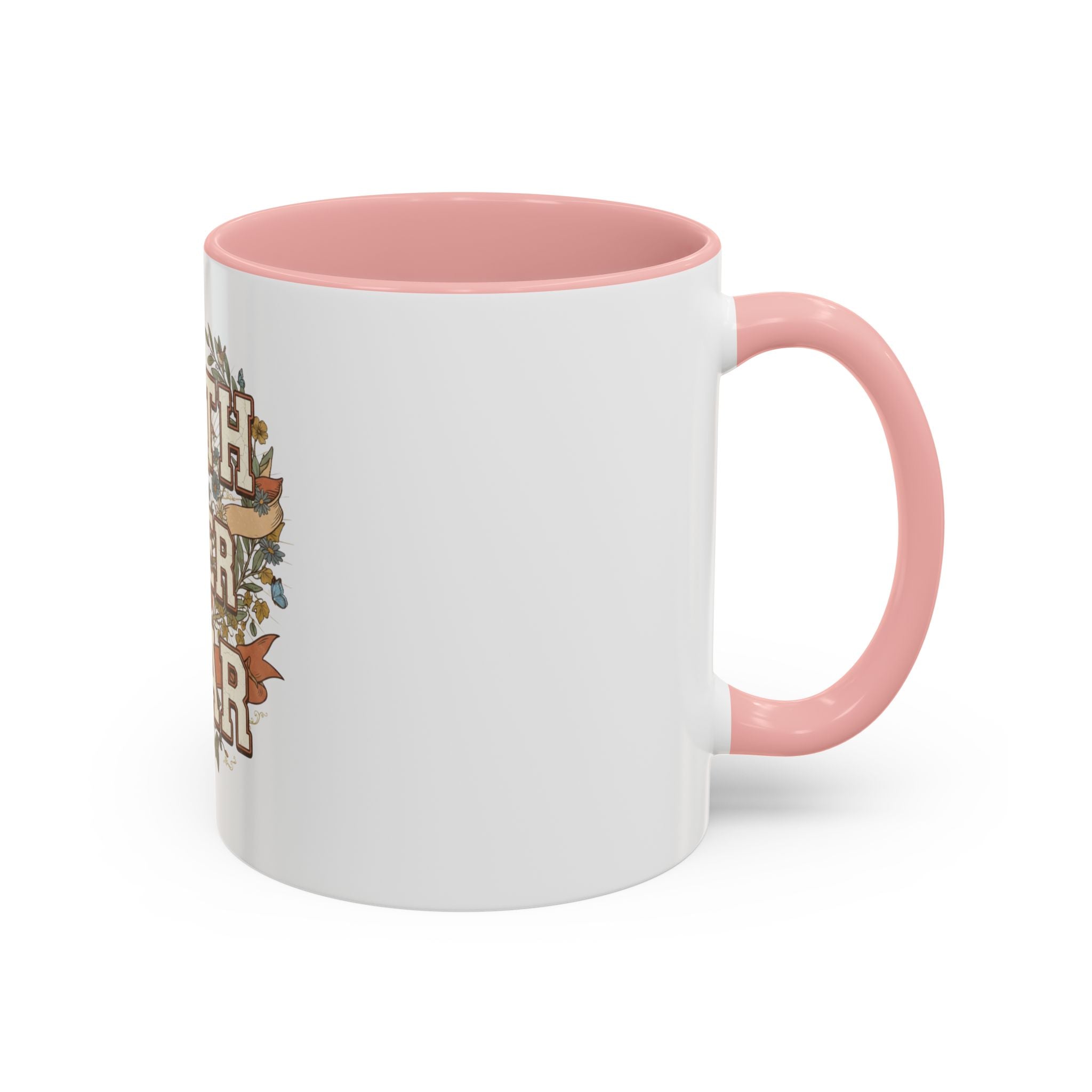 Faith Over Fear Accent Coffee Mug (11, 15oz)