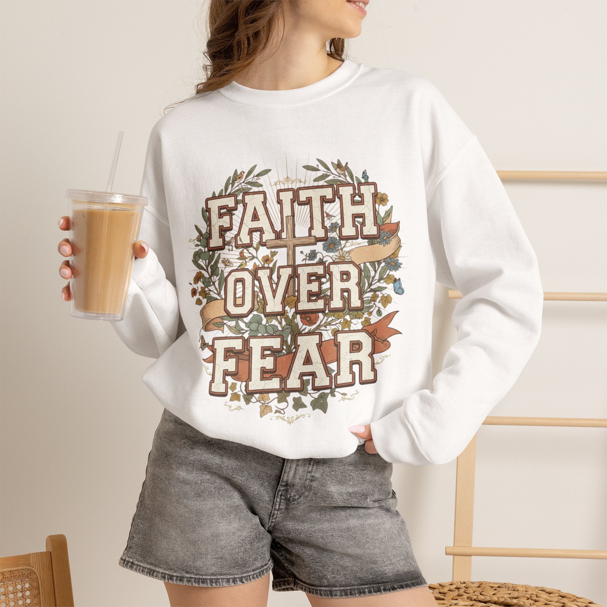 Faith Over Fear Sweatshirt