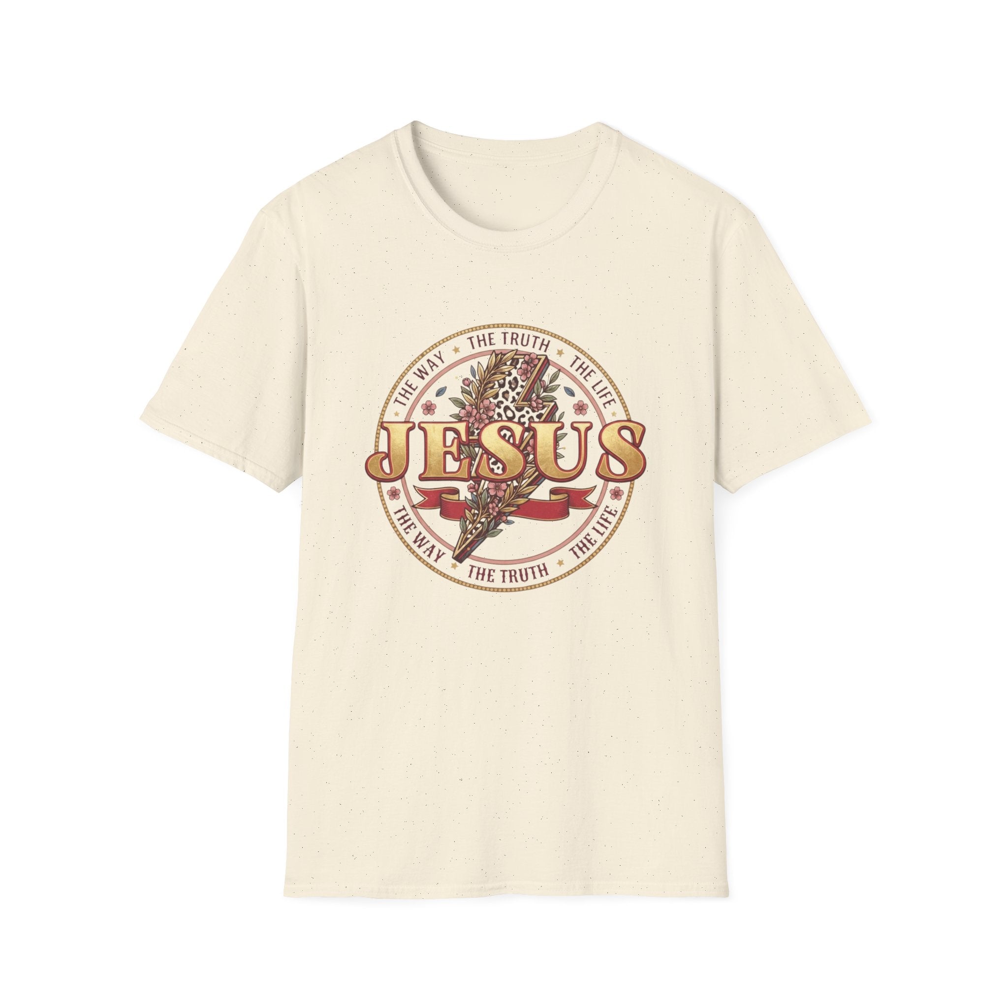 The Way • The Truth • The Life Tee —  Jesus Emblem T-Shirt