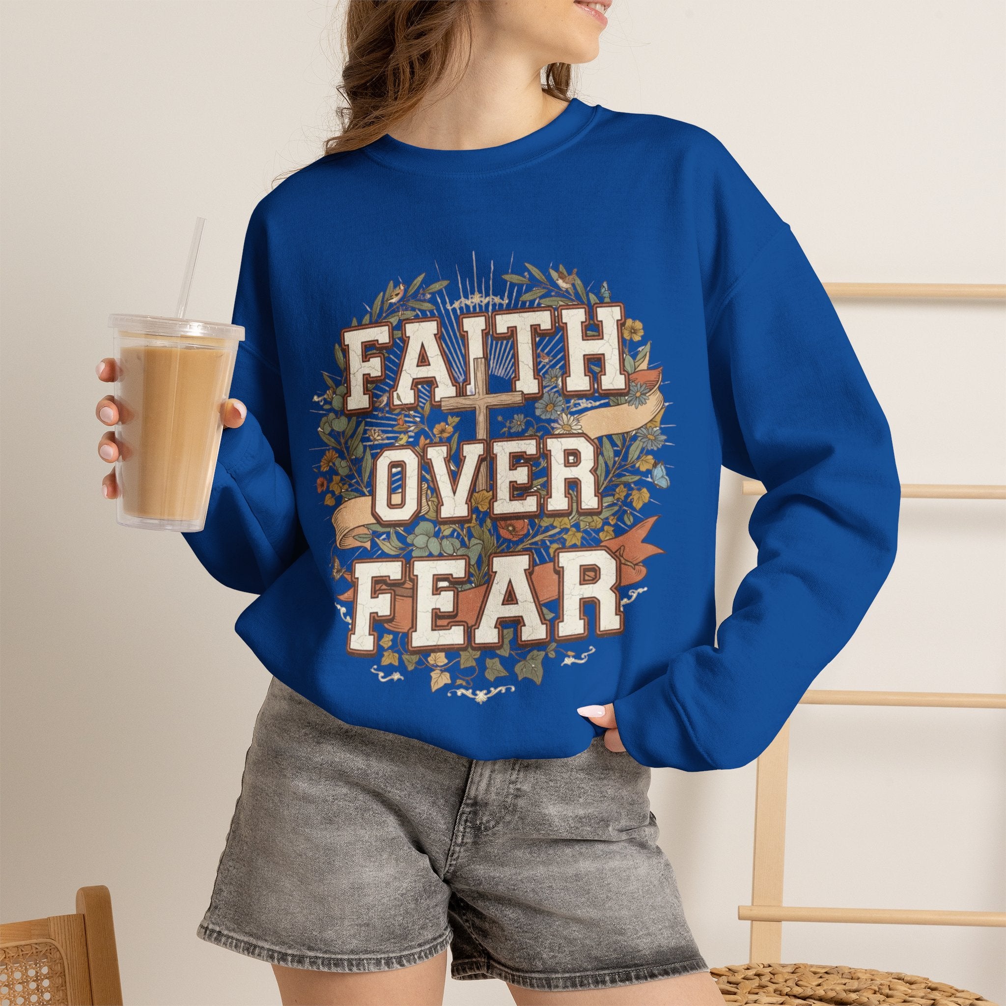 Faith Over Fear Sweatshirt