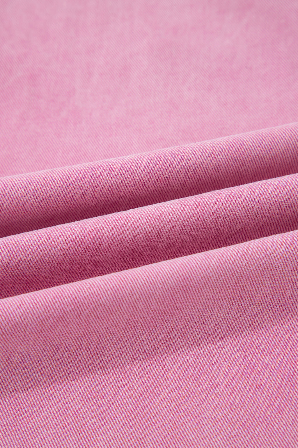 Pink Beaded Side Detail Split Loose Jeans