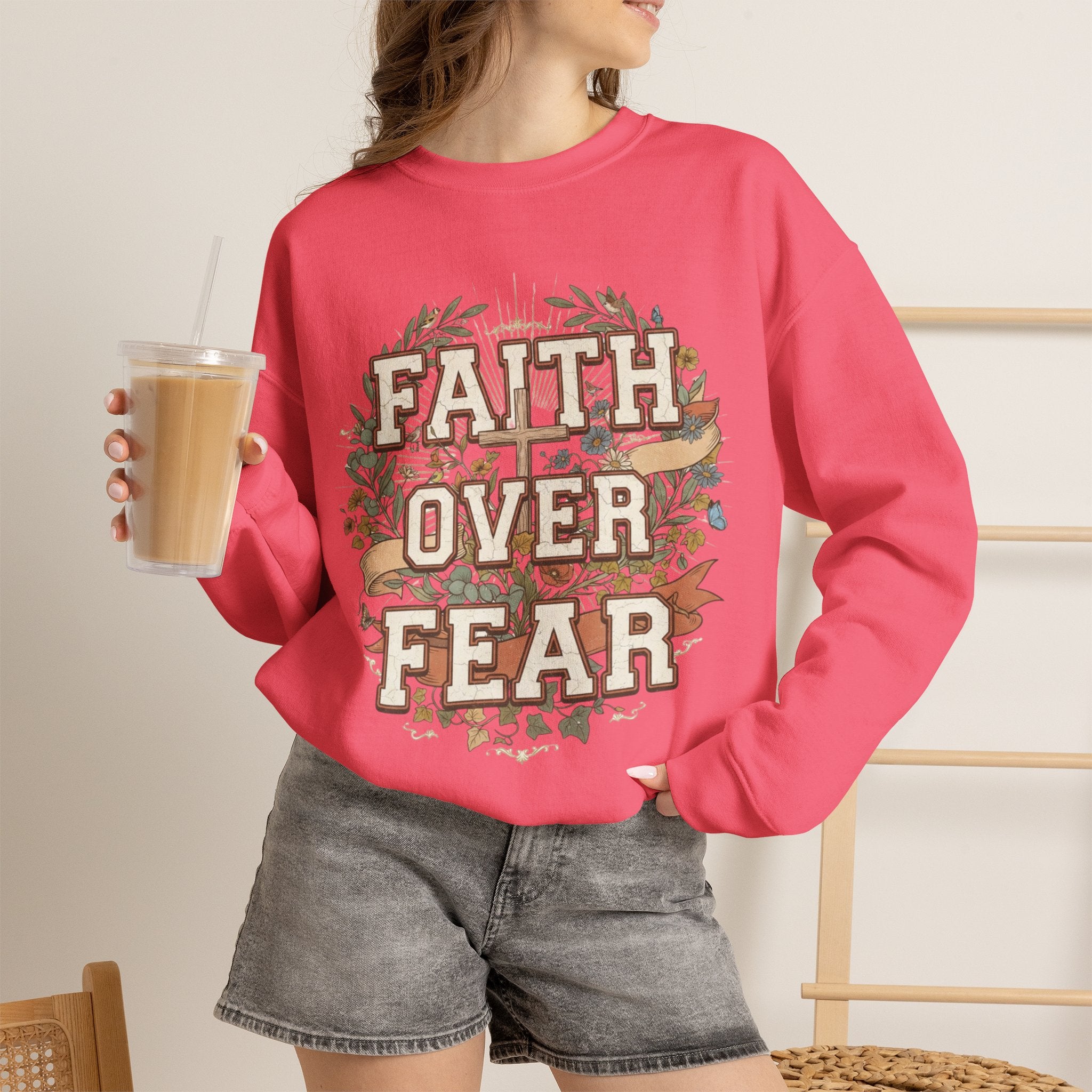 Faith Over Fear Sweatshirt