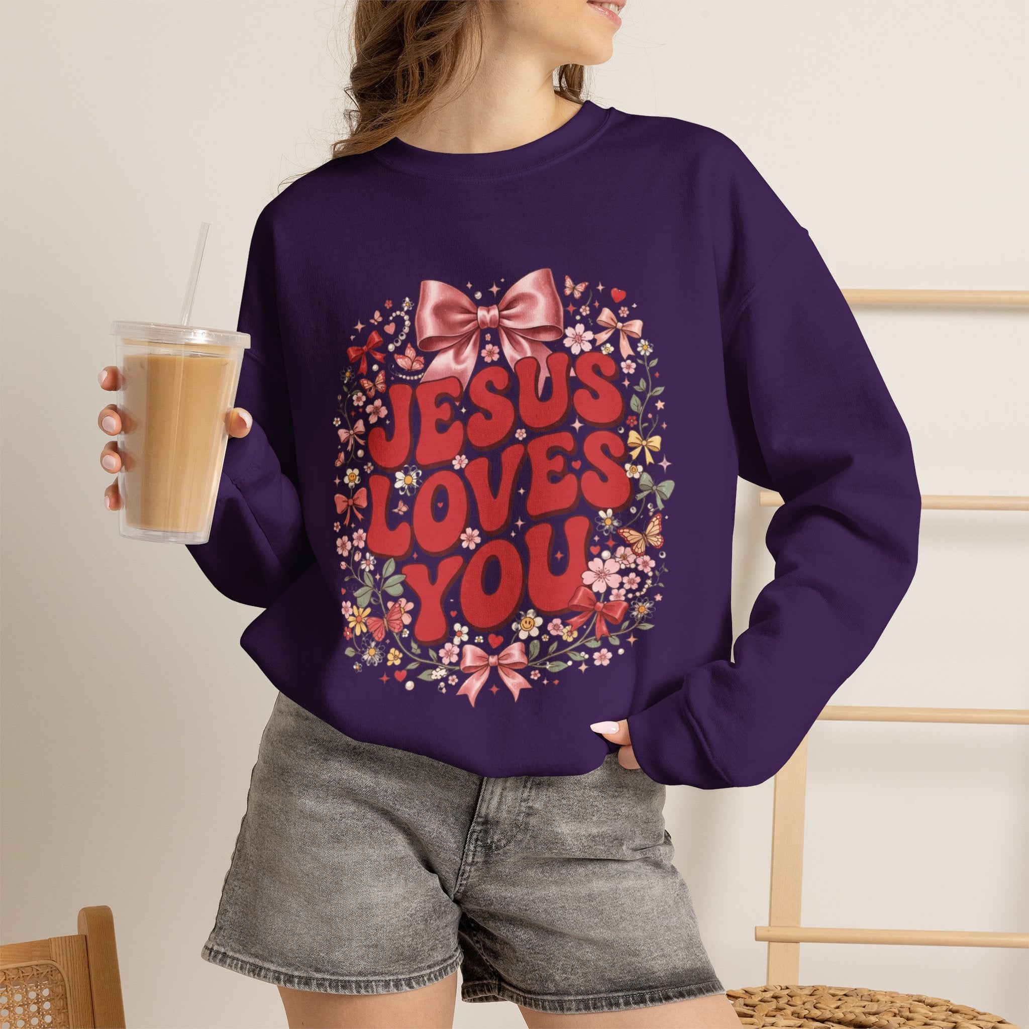 Jesus Loves You Sweatshirt