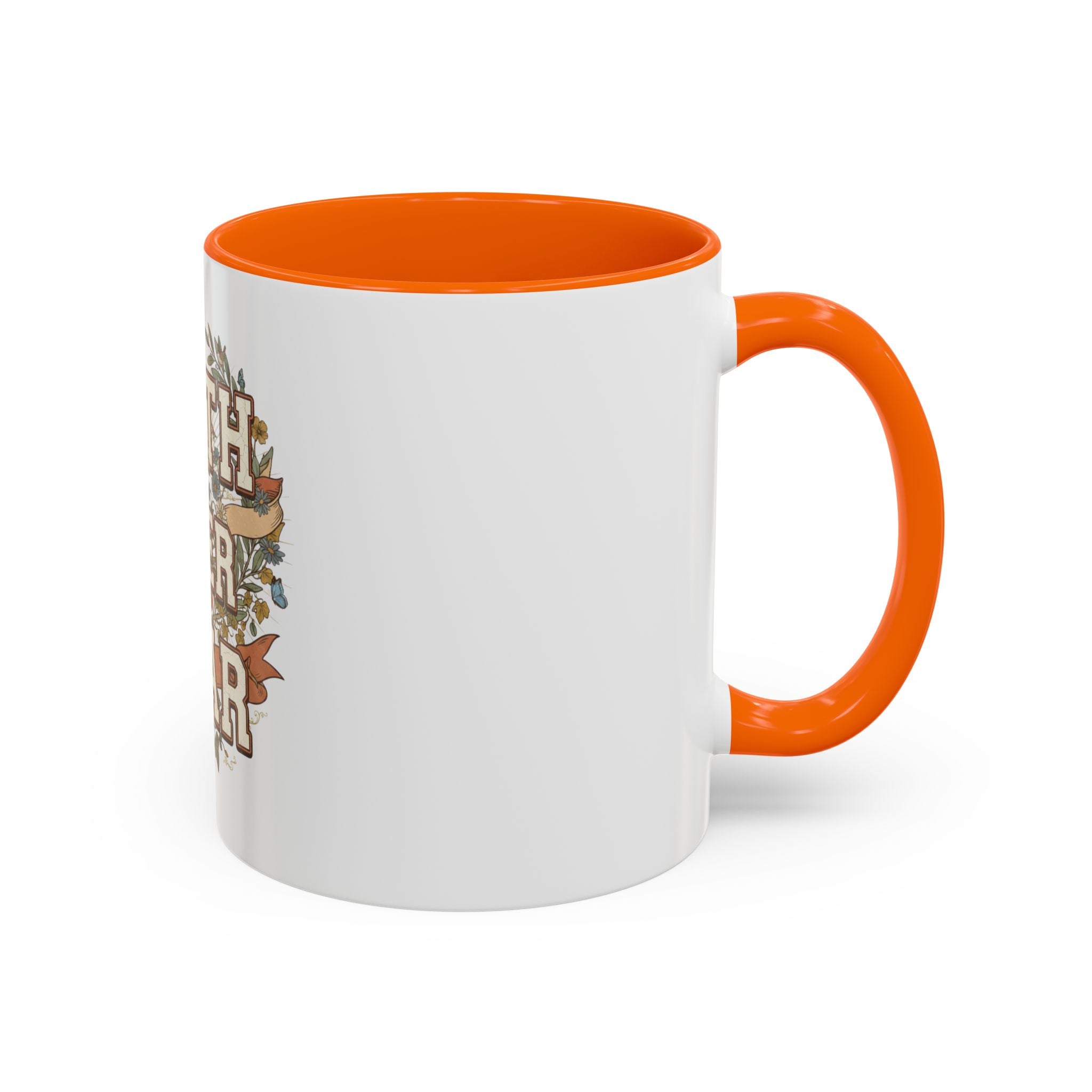 Faith Over Fear Accent Coffee Mug (11, 15oz)