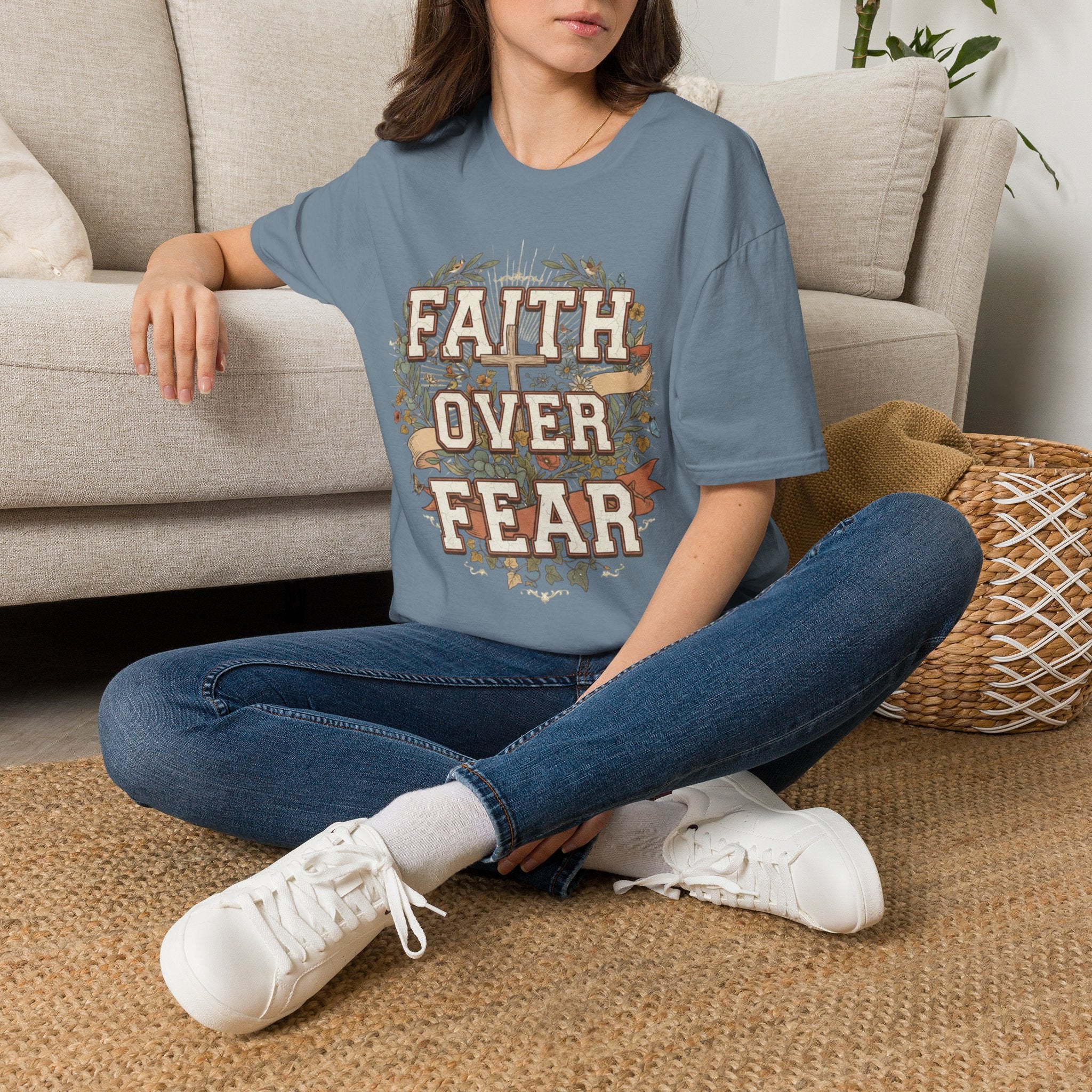 Faith Over Fear T‑Shirt