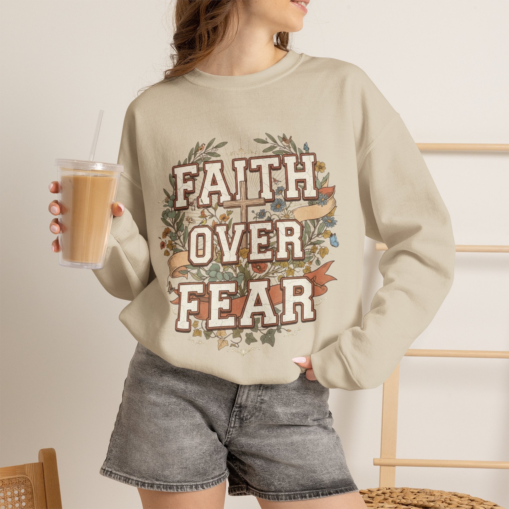 Faith Over Fear Sweatshirt